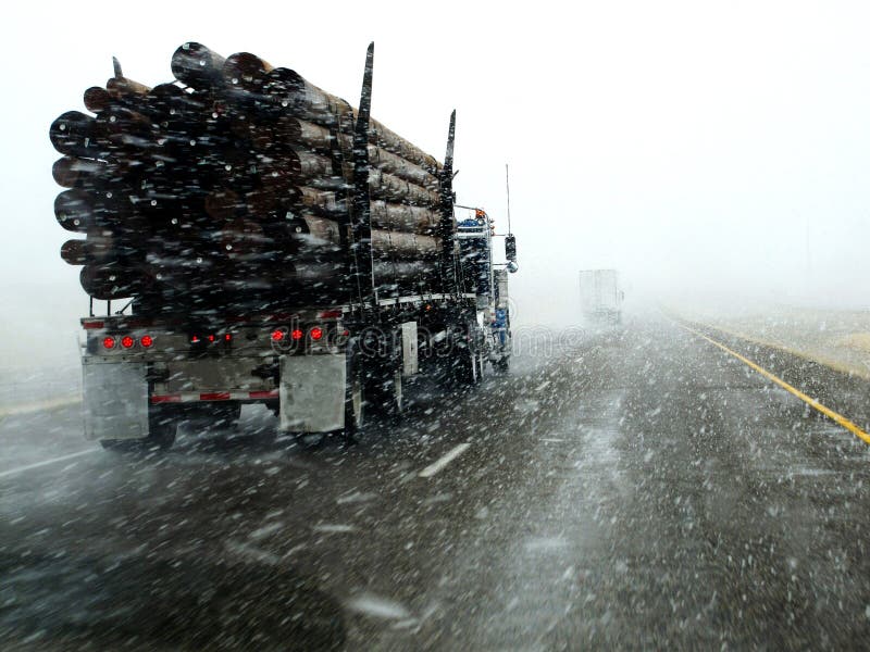 Driving in a Blizzard