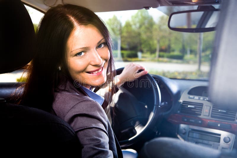 Driving girl stock image. Image of travel, drive, vehicle 19752583