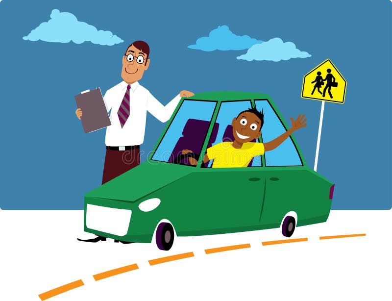 Download Driving Instructor Stock Illustrations - 475 Driving ...