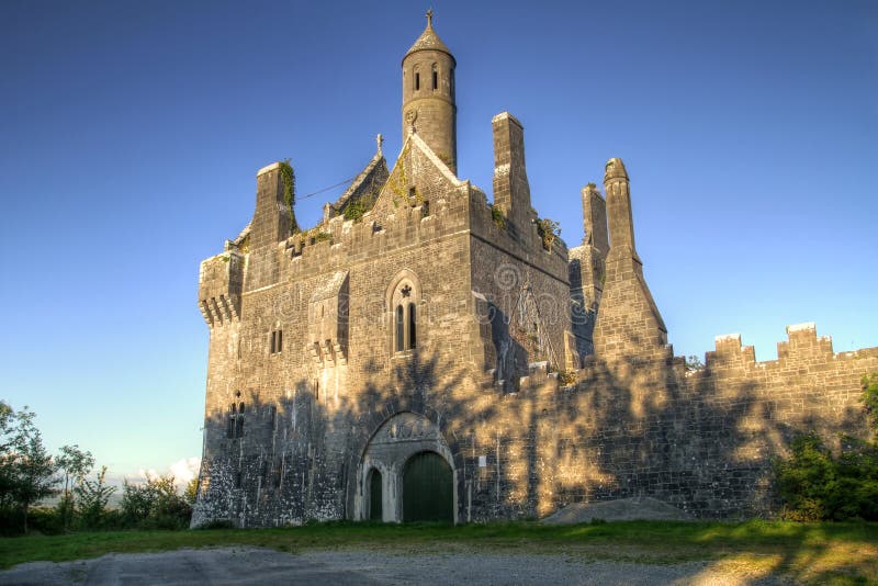 Dromore Castle HDR stock photo. Image of celtic, famous 20825152