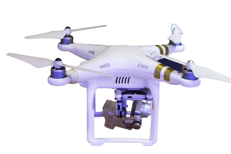 Drone isolated in thailand stock photo. Image of object 112842954