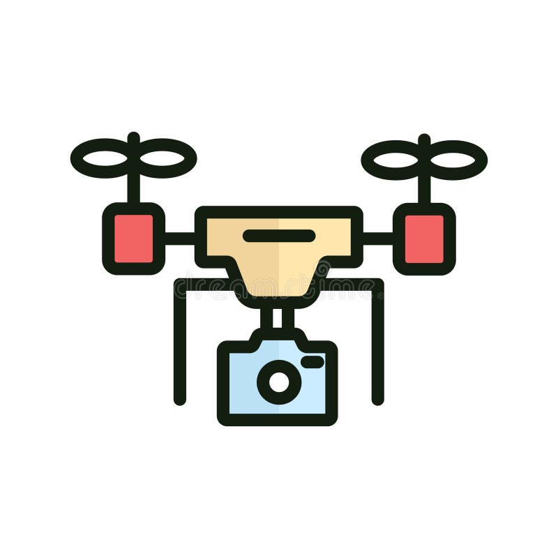 360 drone Isolated Vector icon which can easily modify or edit