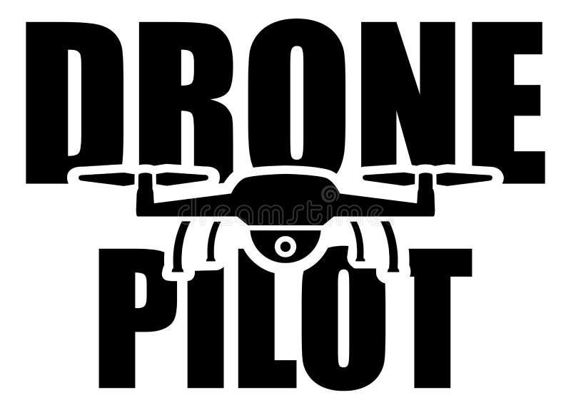 Drone Pilot Icon In Orange Stock Vector Illustration Of Pictogram 171712493