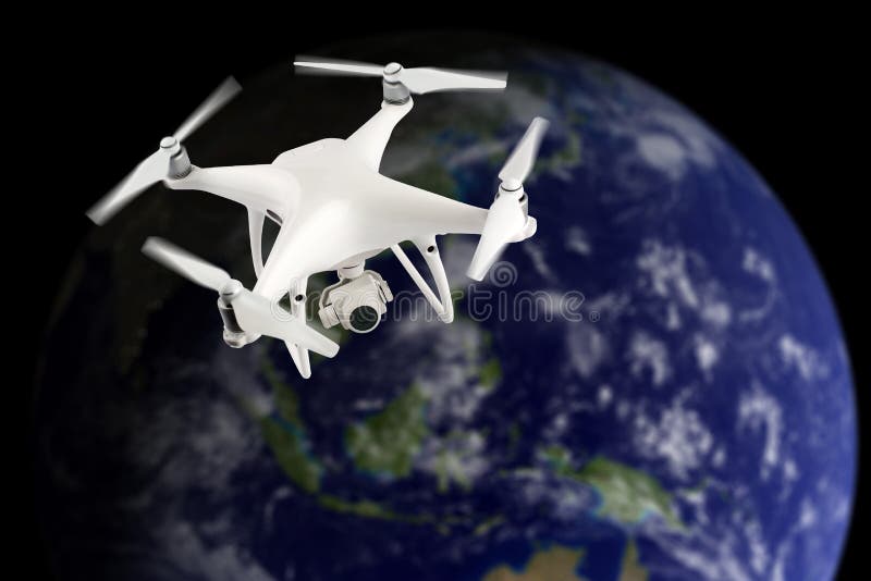 Drone in space stock photography Drone in space stock photography