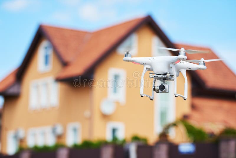 Drone usage. private property protection or real estate check