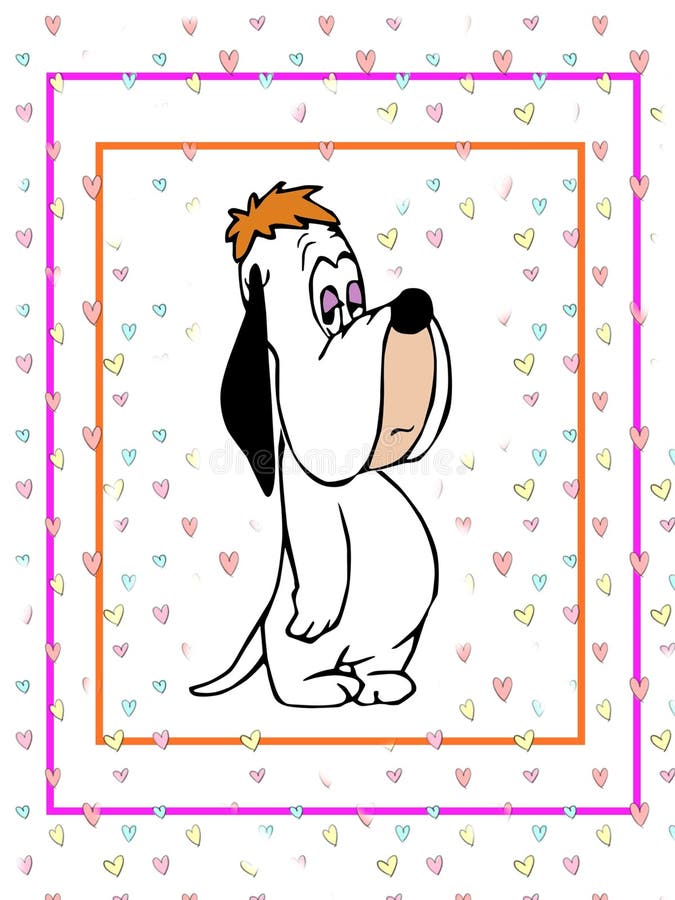 Droopy Cartoon Character Illustration Drawing Editorial Image -  Illustration of character, pattern: 204554065