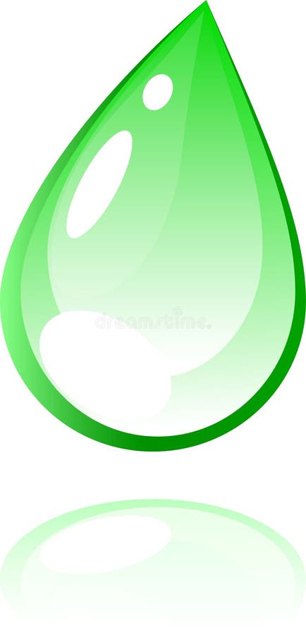 Drop. stock illustration