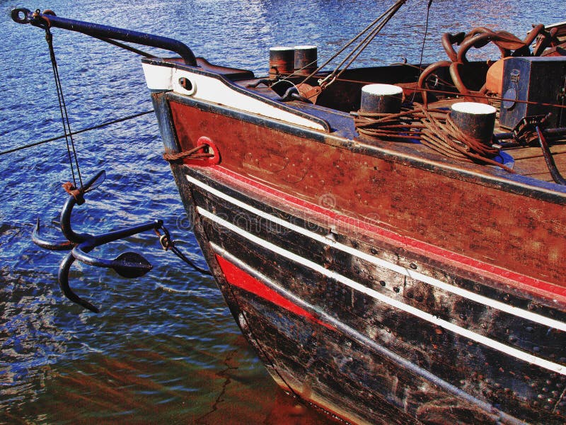 Drop anchor stock photo. Image of fishing, detail, swim 20248782