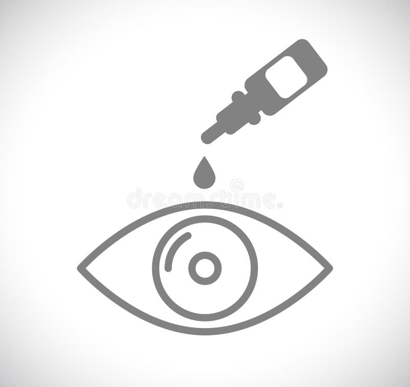 Drop bottle eye stock vector. Illustration of ophthalmology 200599950