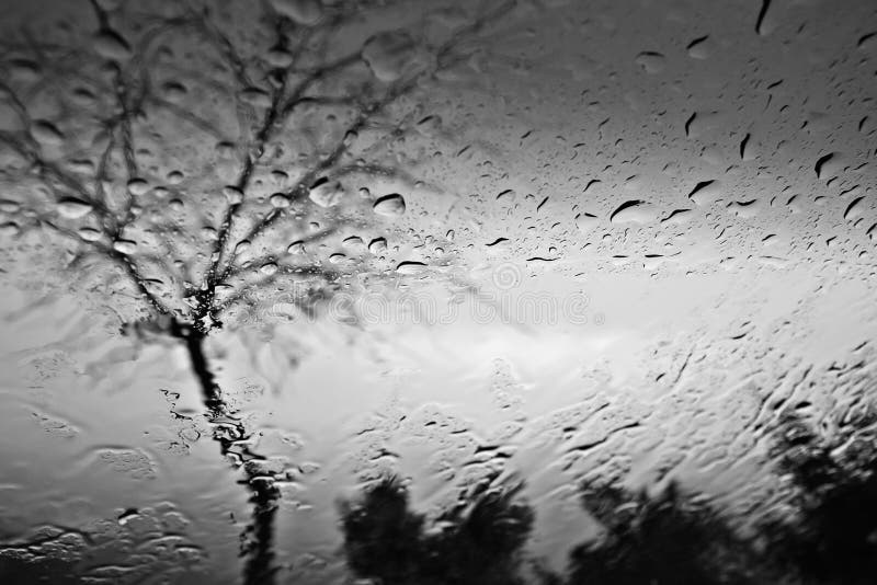 Drop on color glass texture. Window color reflection background stock images, royalty-free photos and pictures