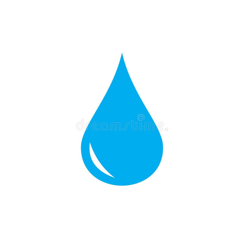 A Drop Icon Template Black Color Editable Stock Vector - Illustration ...