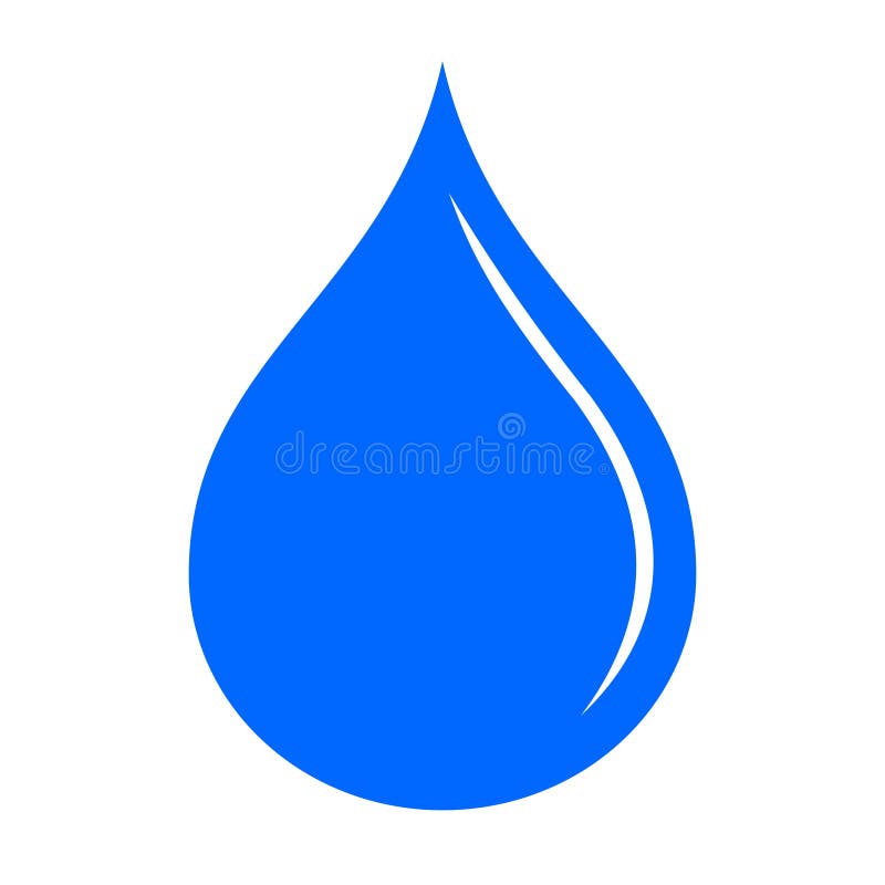 Drop icon stock vector. Illustration of logo, sign, shiny - 48342770