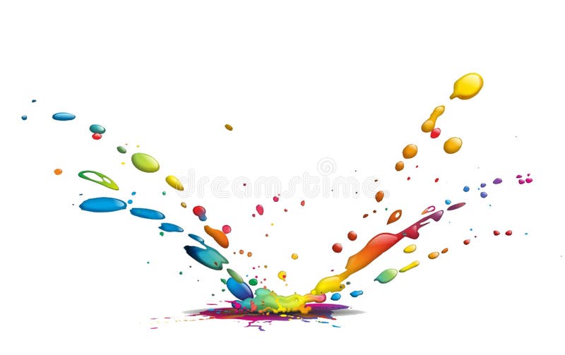 Paint Splatter Font Free Stock Illustrations – 18 Paint Splatter Font ...