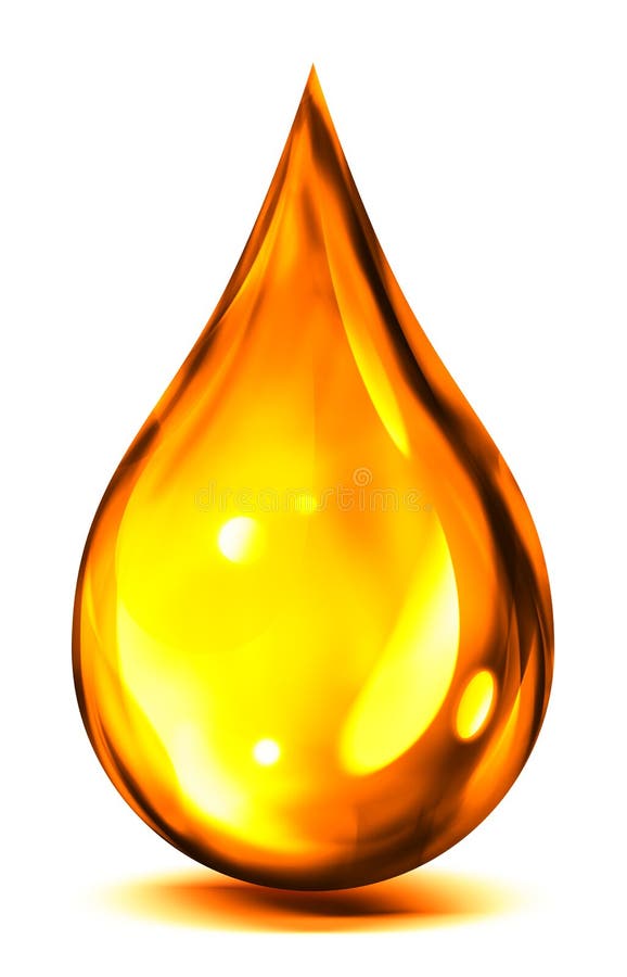Drop of oil or fuel stock illustration. Illustration of petroleum
