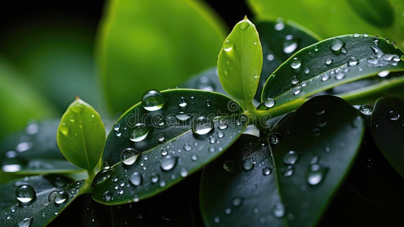 Droplet negru vibrant stock illustration