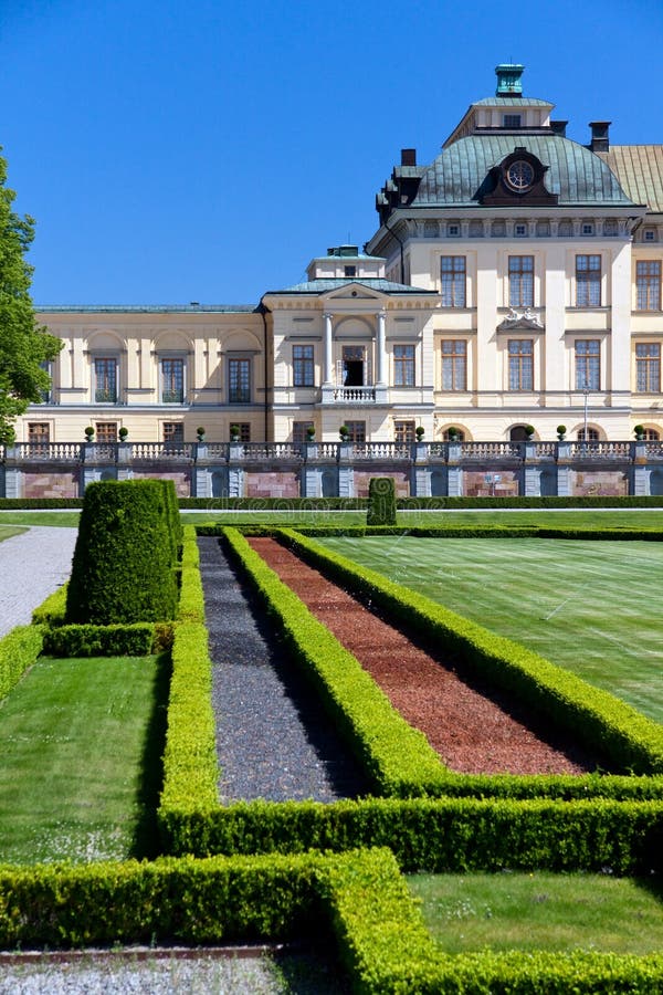 Drottningholm palace in Stockholm, residence of th