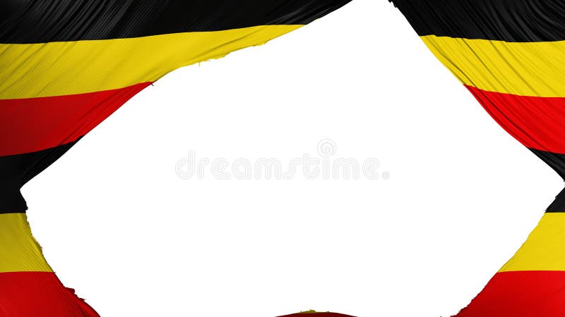 Drpavilion divizat al Ugandei royalty free illustration