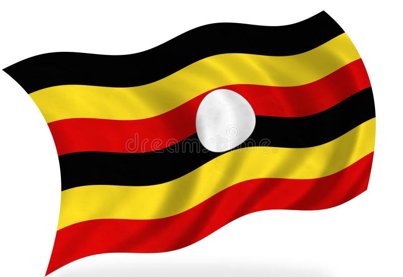 Drpavilion Uganda stock illustration