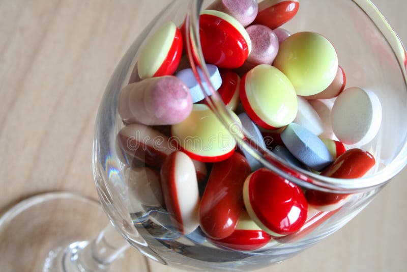 Drug cocktail stock image. Image of healthcare, medication 583059