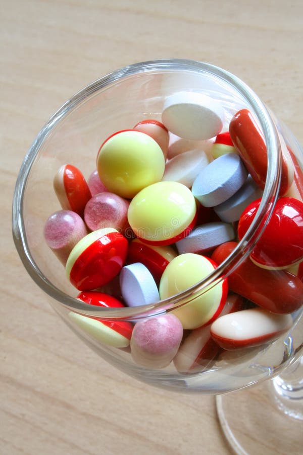 Drug cocktail stock photo. Image of health, prescription 583060