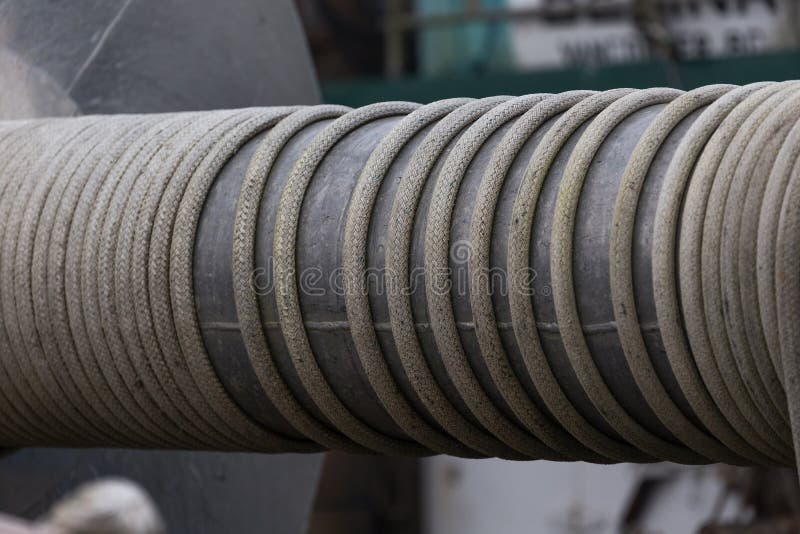 Old Hawser Drum Windlass Winch Stock Photos Free & RoyaltyFree Stock