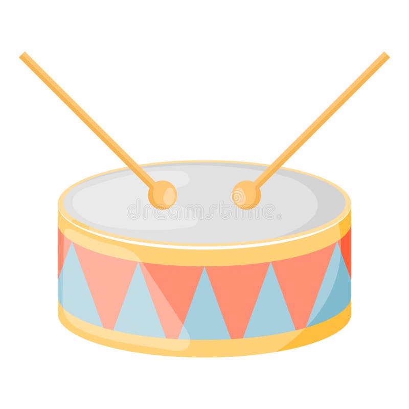 Drum set stock vector. Illustration of drum, percussion - 21548767