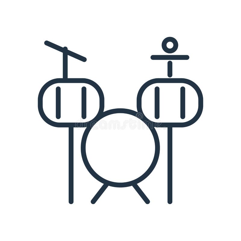 Snare Drum Icon. Trendy Snare Drum Logo Concept on White Background