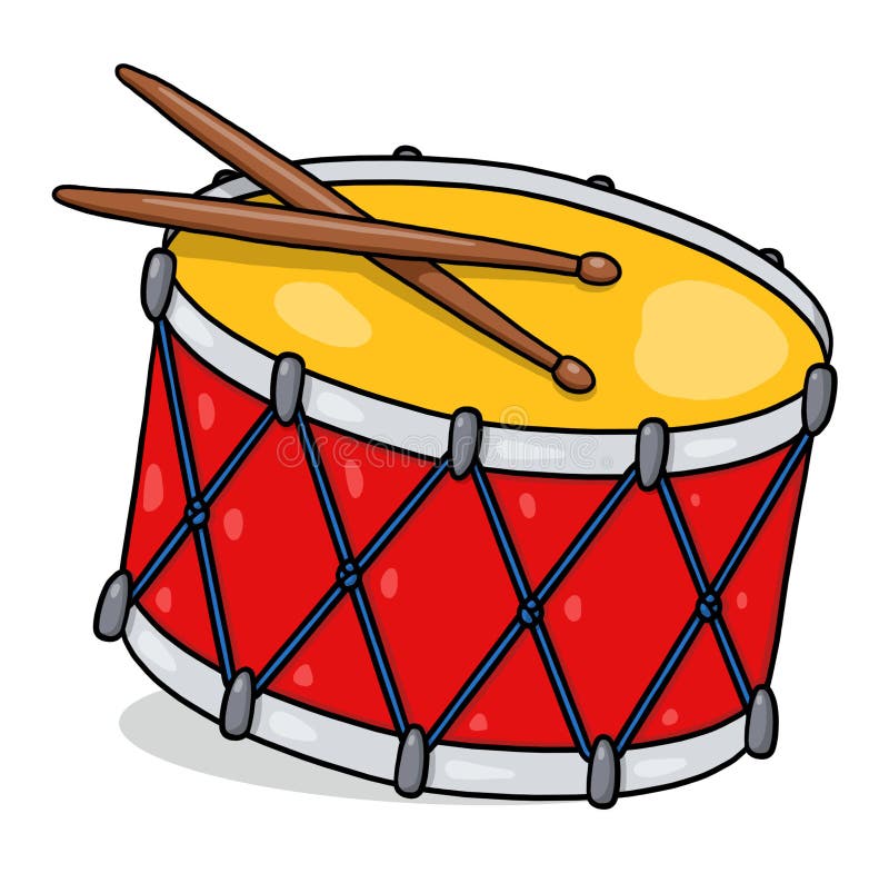 Drum Illustration; Isolated Snare Drum Stock Illustration Illustration of sound, musical 68117138