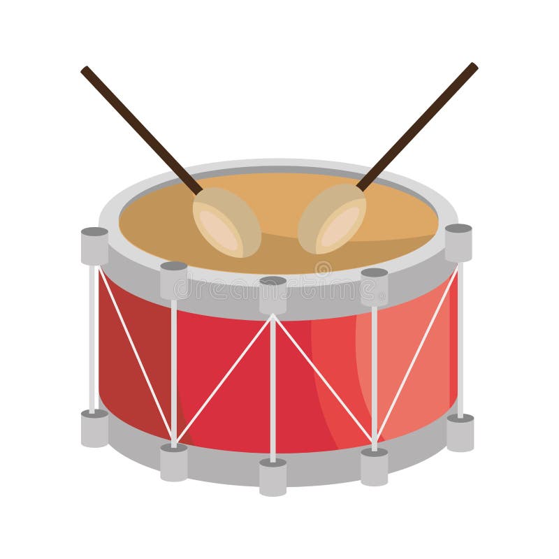 Latin Drum Music Instrument Stock Vector Illustration of composition