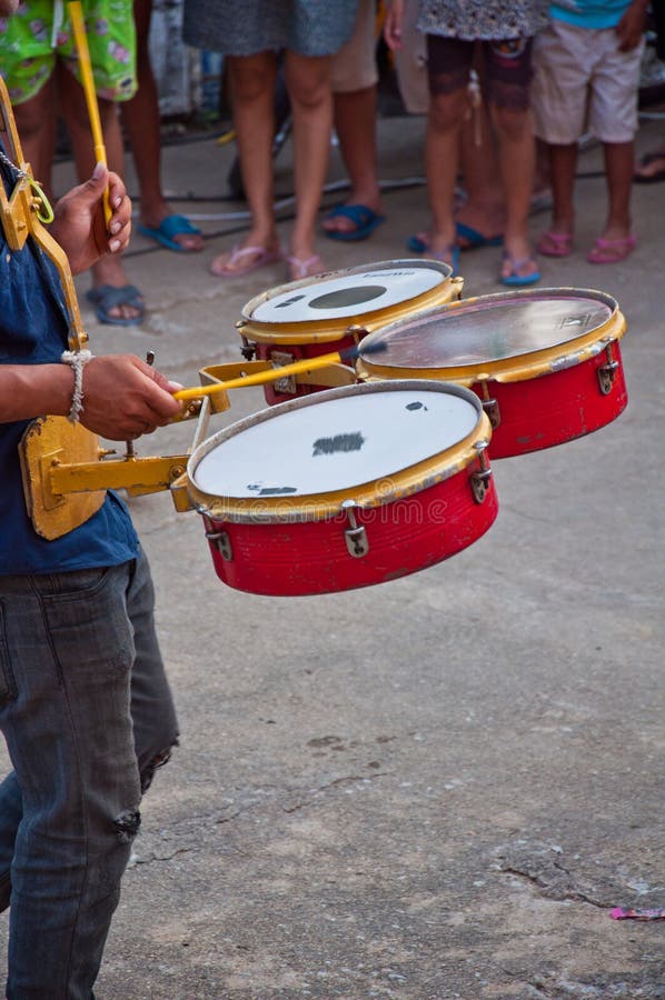 Drum in parade