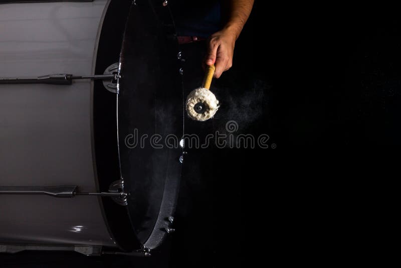 The Drum Sticks Are Hitting Stock Image Image of macro, rhythm 95461195