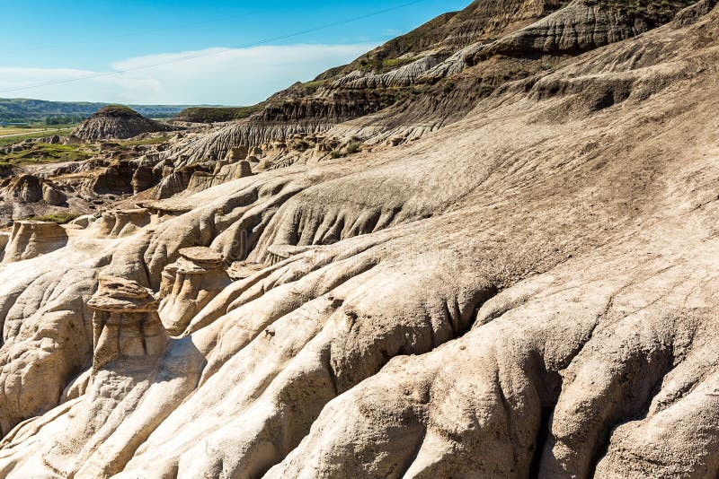 Drumheller Valley in Canada Alberta Stock Image Image of ideal