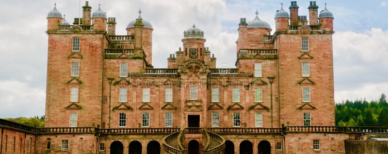 Facade of the castle