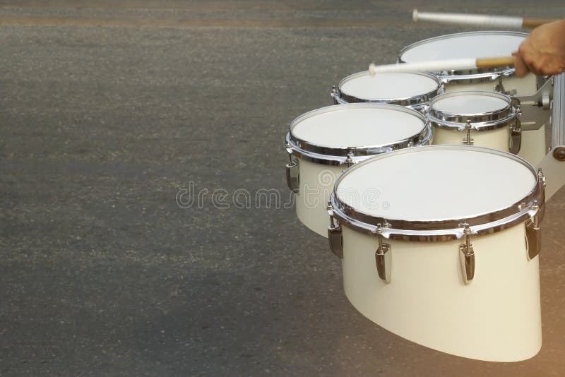 Marching band drums stock photo. Image of musician, drummers 810382