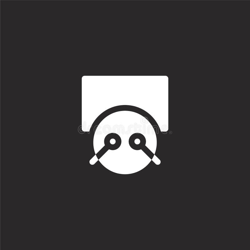 Drums Icon. Filled Drums Icon for site Design and Mobile, App