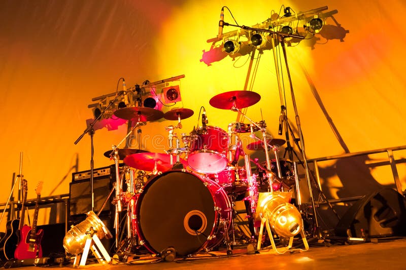825 Band Stage Set Up Stock Photos Free Royalty Free Stock Photos from Dreamstime