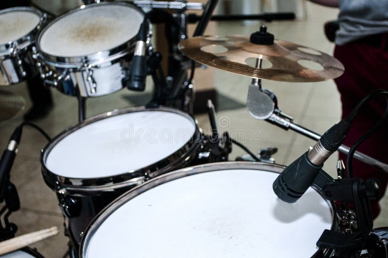 Drums on a wedding stock image. Image of festival, blue 118363595