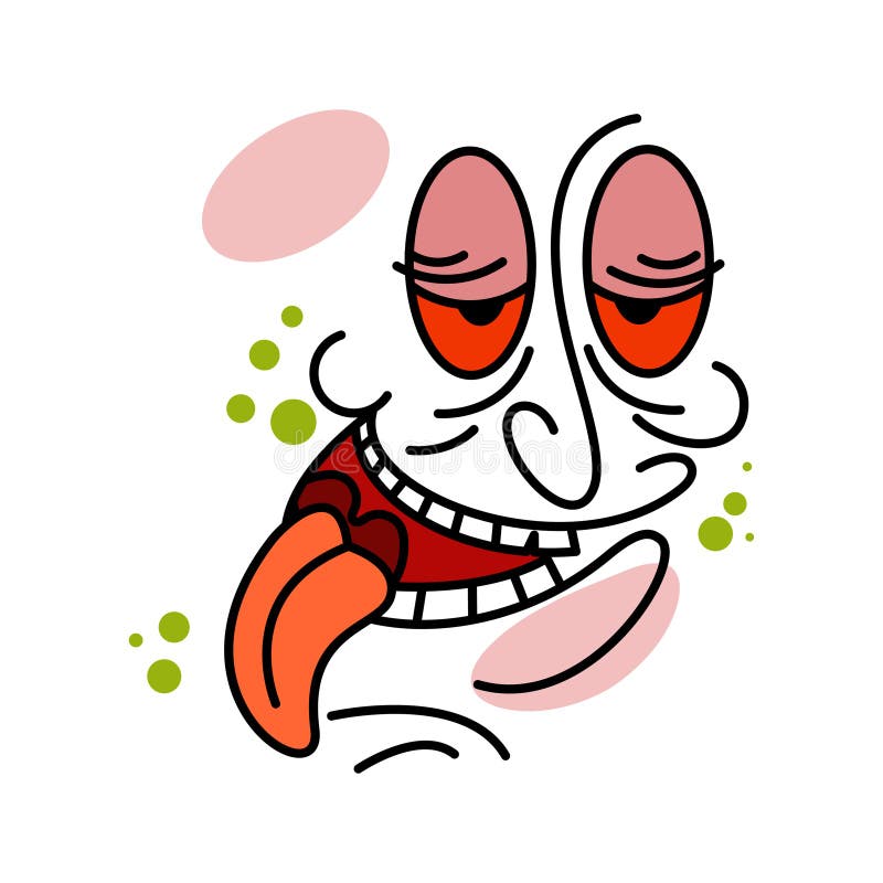 Drunk Emoticon Animated