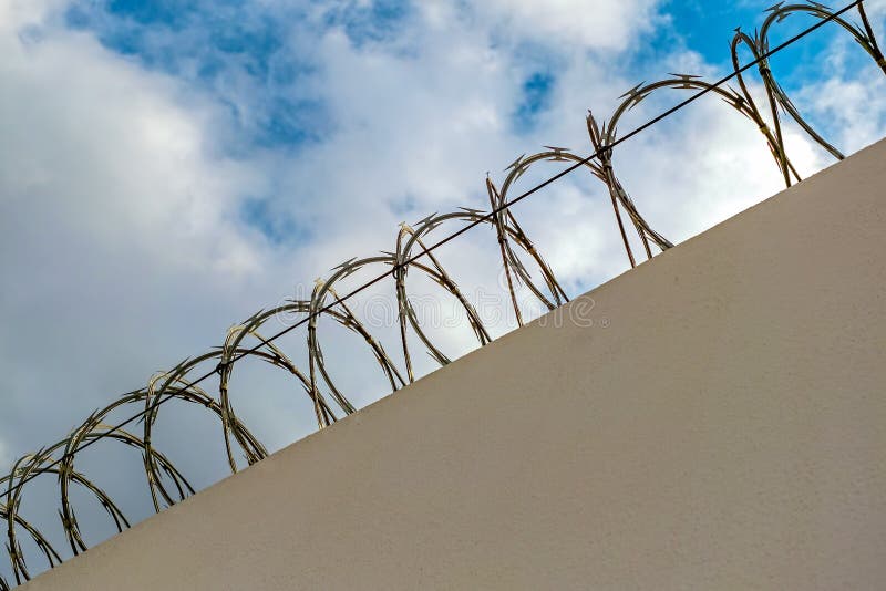 drut betonu ogrodzenia drut obraz stock drut betonu ogrodzenia drut obraz stock