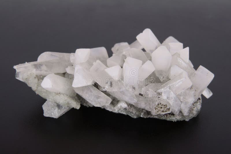 Druze quartz crystals