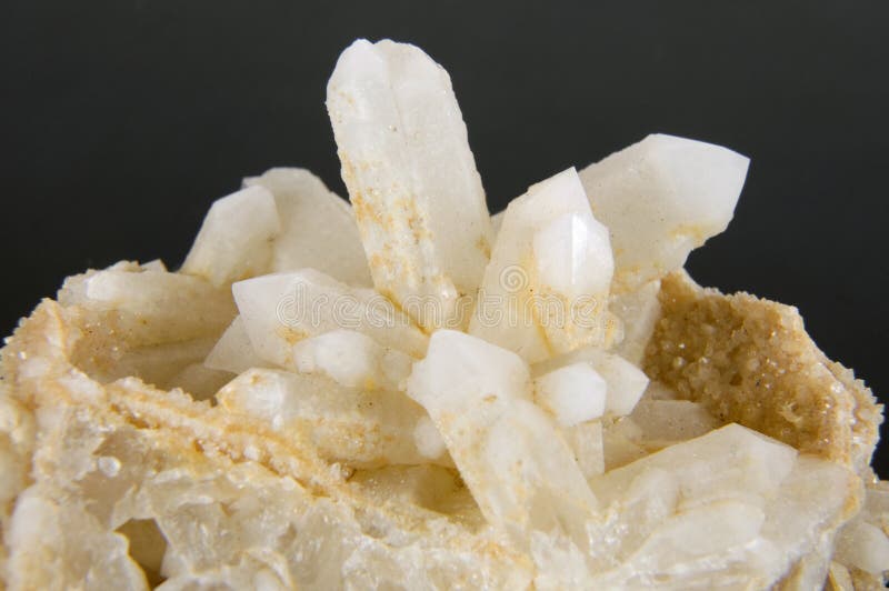 Druze quartz crystals