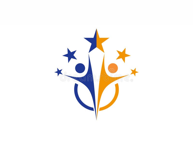 Drużynowy praca logo, partnesrship, edukacja, świętowanie ikony symbolu ludzie ilustracja wektor Drużynowy praca logo, partnesrship, edukacja, świętowanie ikony symbolu ludzie ilustracja wektor