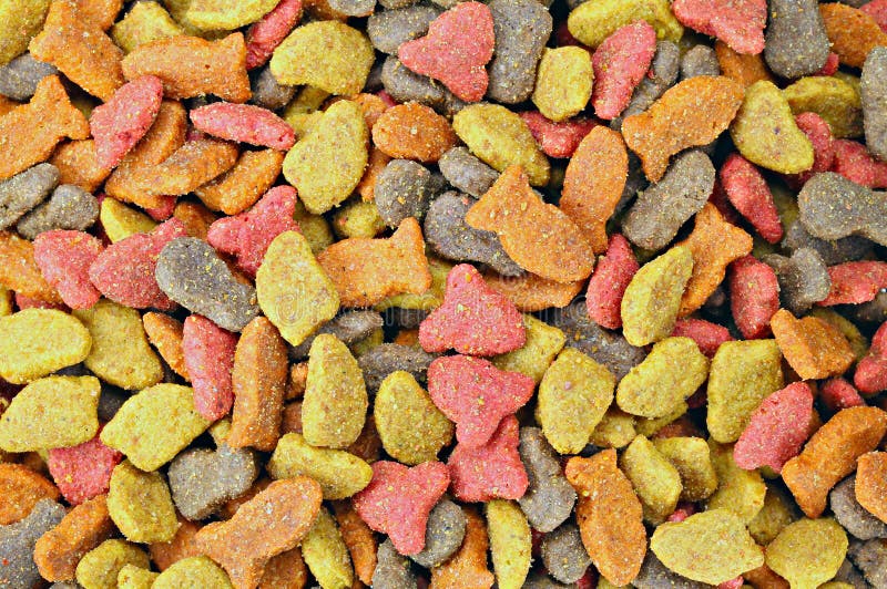Cat Food Pellets stock image. Image of food, life, yellow 11211777