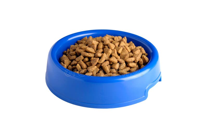 Dry cat food stock photo. Image of white, background 33179222