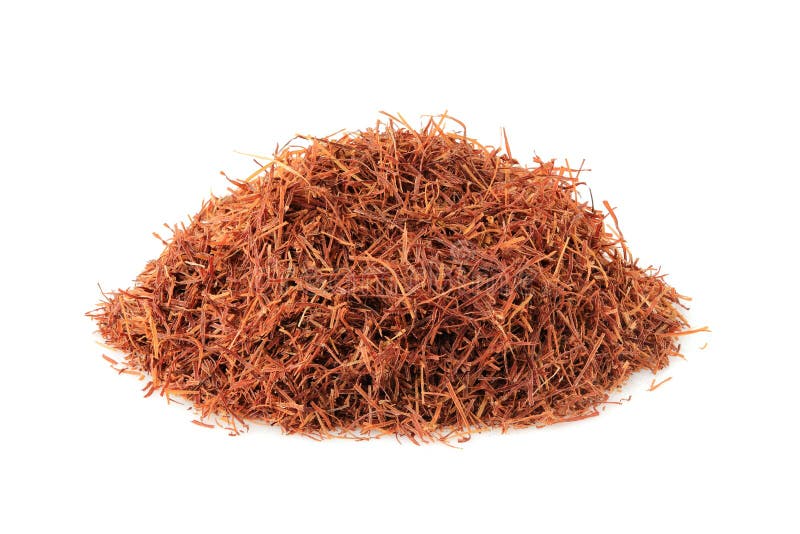 Dry Corn Silk Closeup Isolated. Stock Photo Image of background