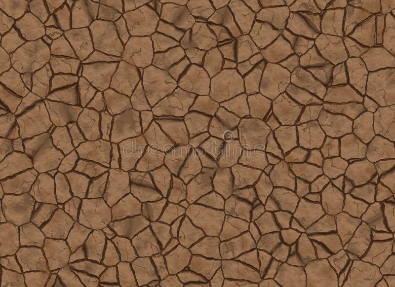 Dry cracked ground texture. abstract relief pattern