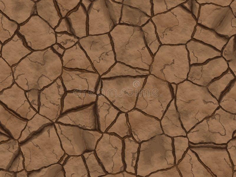 Dry cracked ground texture. abstract relief pattern