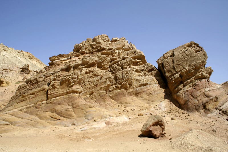 Dry Desert In Red Sea Region Stock Image - Image of infertile ...