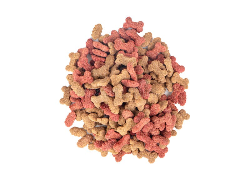 Dry dog food stock photo. Image of meat, mixed, close 166015222