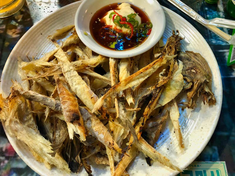 Dry fish for snack stock photo. Image of appetiser, salted 216682420